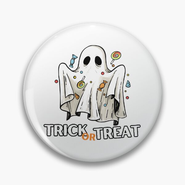 Item preview, Rick or Treat Halloween Ghost Classic  designed and sold by siripan.