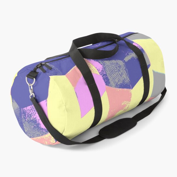 Item preview, Abstract Angular Geometric Shapes in Yellow Pink and Blue designed and sold by deniselynnimage.