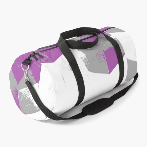 Item preview, Abstract Angular Geometric Shapes in Gray and Purple designed and sold by deniselynnimage.