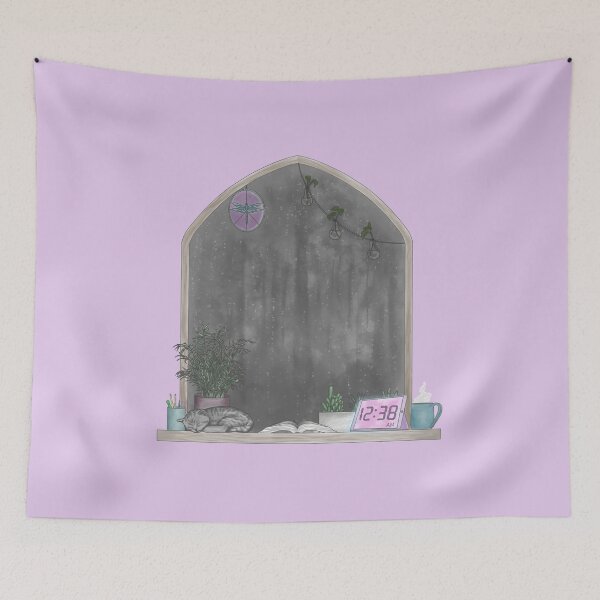 Item preview, Rainy Night for Studying designed and sold by mintamoon.
