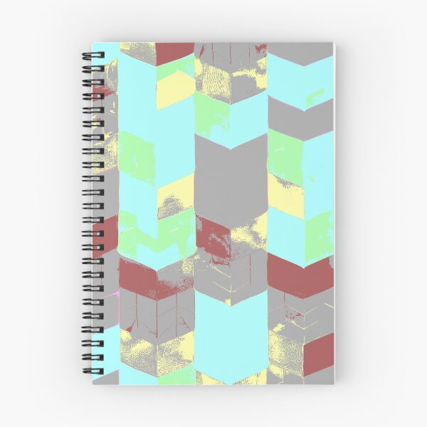 Item preview, Abstract Angular Geometric Shapes in Mint Green Yellow and Rustic Colors designed and sold by deniselynnimage.