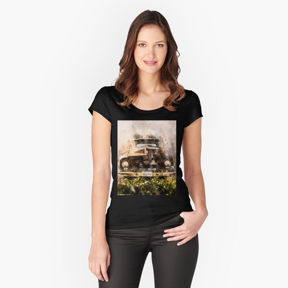 Item preview, Fitted Scoop T-Shirt designed and sold by AYatesPhoto.