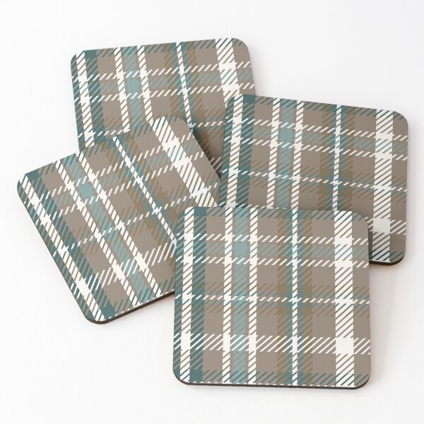 Item preview, Rustic Cabin Christmas plaid in Tobacco and Sage designed and sold by FrancesPoff.