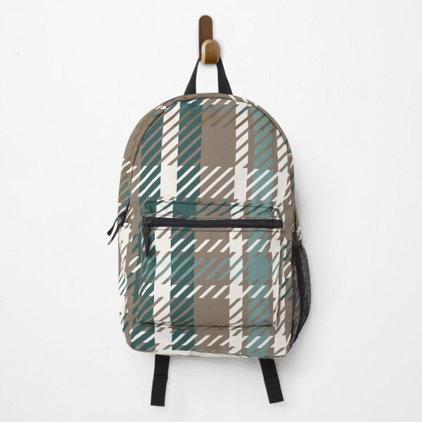 Item preview, Rustic Cabin Christmas plaid in Tobacco and Sage designed and sold by FrancesPoff.