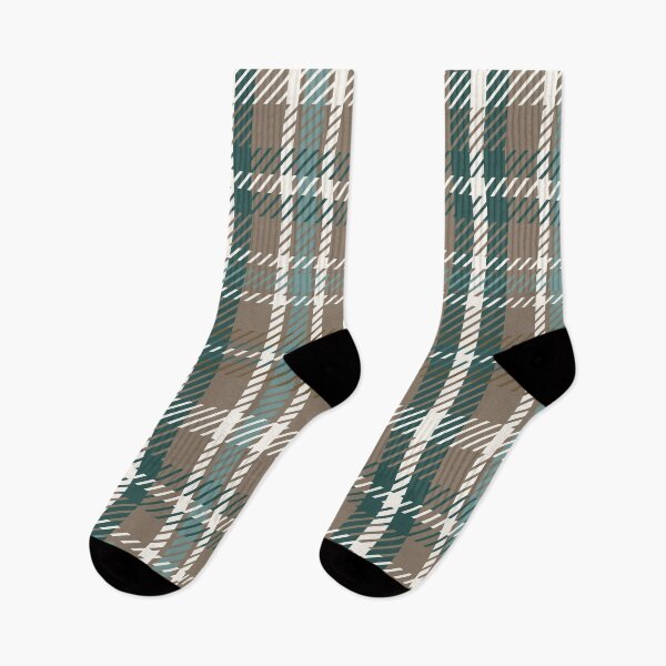 Item preview, Rustic Cabin Christmas plaid in Tobacco and Sage designed and sold by FrancesPoff.