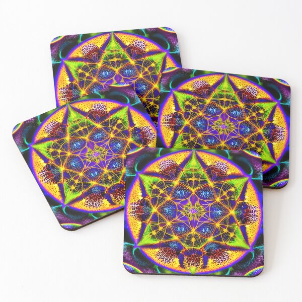 Item preview, Kaleidoscopic Poison - Psychedelic Pattern designed and sold by NomadicCreative.
