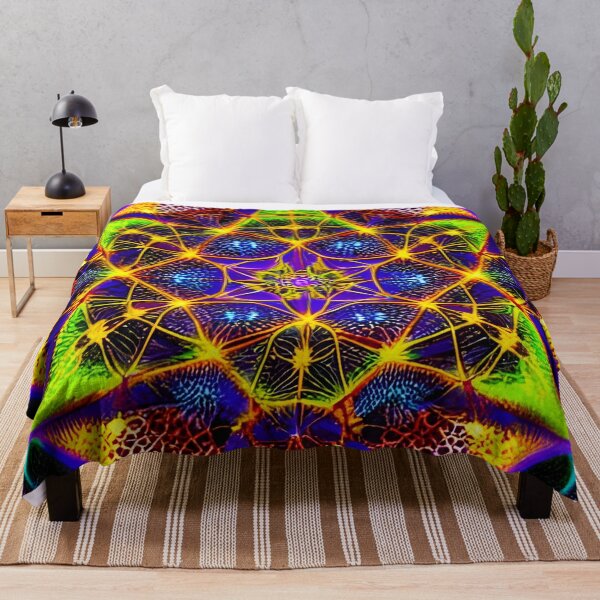Item preview, Kaleidoscopic Poison - Psychedelic Pattern designed and sold by NomadicCreative.