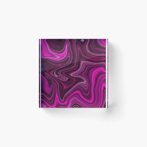 Item preview, Gorgeous pink and purple liquid paint marble pattern designed and sold by 1Celery.