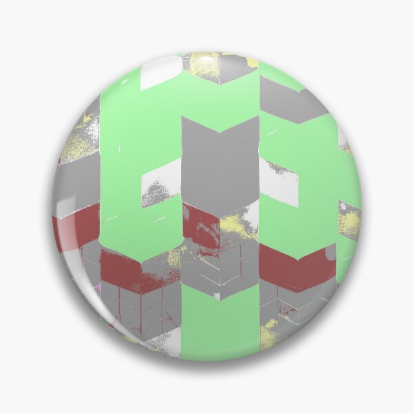 Item preview, Abstract Angular Geometric Shapes in Mint Green  designed and sold by deniselynnimage.
