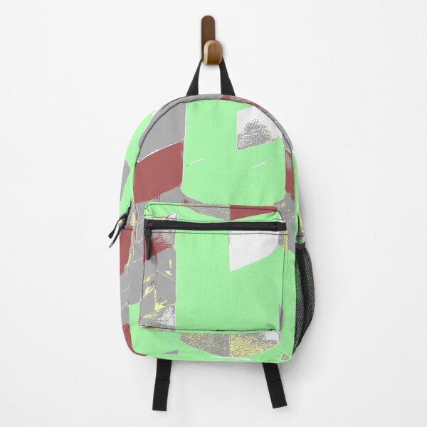 Item preview, Abstract Angular Geometric Shapes in Mint Green  designed and sold by deniselynnimage.