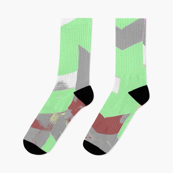 Item preview, Abstract Angular Geometric Shapes in Mint Green  designed and sold by deniselynnimage.