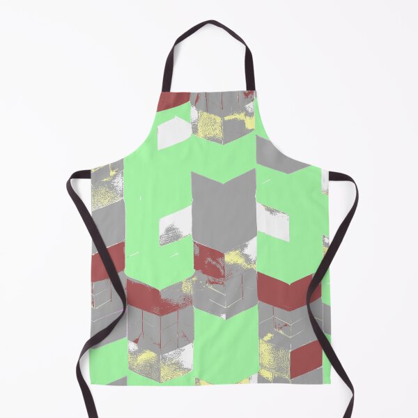 Item preview, Abstract Angular Geometric Shapes in Mint Green  designed and sold by deniselynnimage.