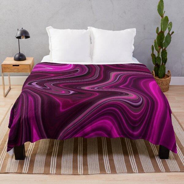 Item preview, Gorgeous pink and purple liquid paint marble pattern designed and sold by 1Celery.