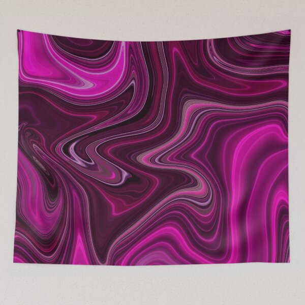 Item preview, Gorgeous pink and purple liquid paint marble pattern designed and sold by 1Celery.