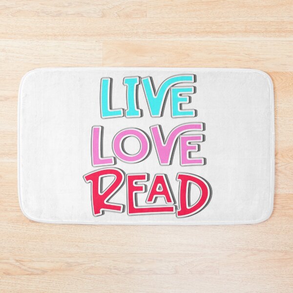 Item preview, Live Love Read  designed and sold by Puristock.