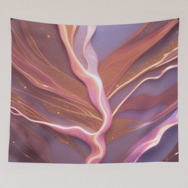Item preview, Rose gold abstract designed and sold by Roxburylane.
