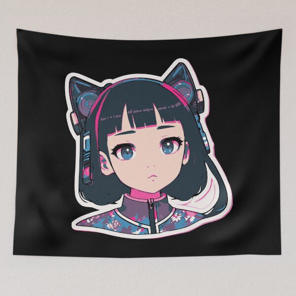 Item preview, Virtual Warrior: The Anime Gaming Diva designed and sold by ArtisticSparkle.