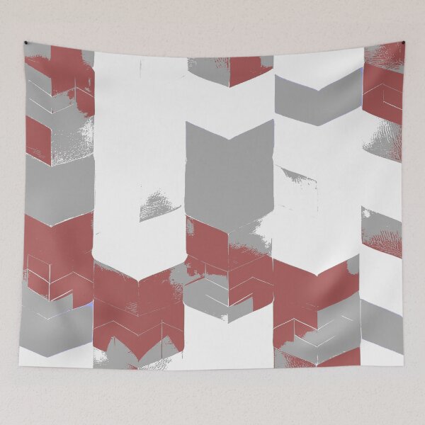 Item preview, Abstract Angular Geometric Shapes in Rustic Colors designed and sold by deniselynnimage.
