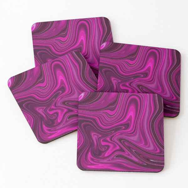 Item preview, Dreamy pink and purple liquid paint marble pattern designed and sold by 1Celery.