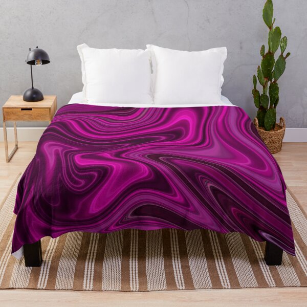 Item preview, Dreamy pink and purple liquid paint marble pattern designed and sold by 1Celery.