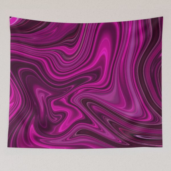 Item preview, Dreamy pink and purple liquid paint marble pattern designed and sold by 1Celery.