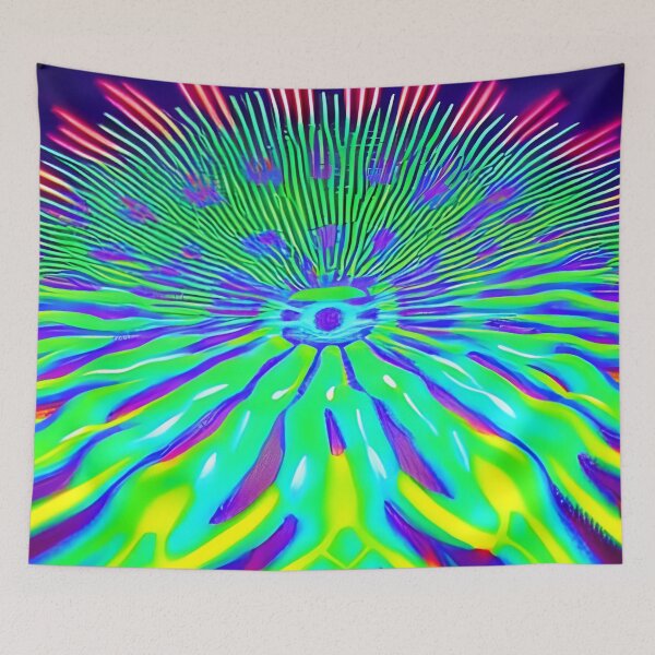 Item preview, Sacred Fluid - Psychedelic Pattern designed and sold by NomadicCreative.