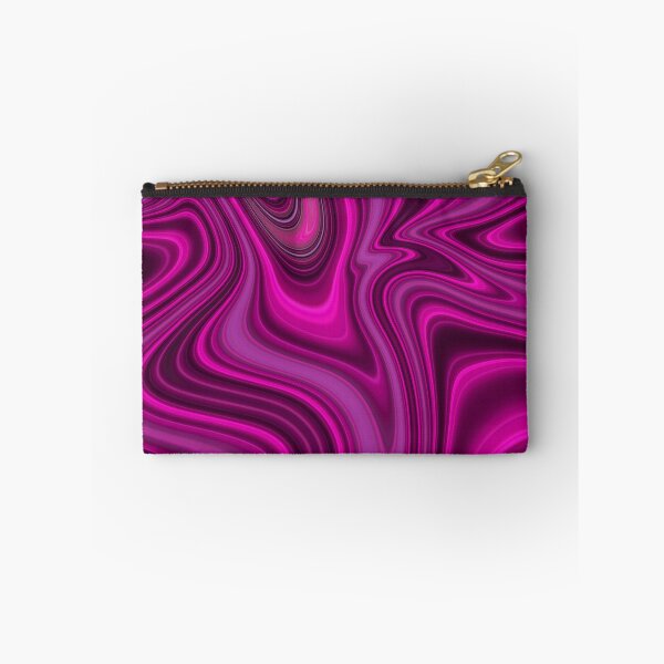 Item preview, Dreamy neon pink and purple liquid paint marble pattern designed and sold by 1Celery.