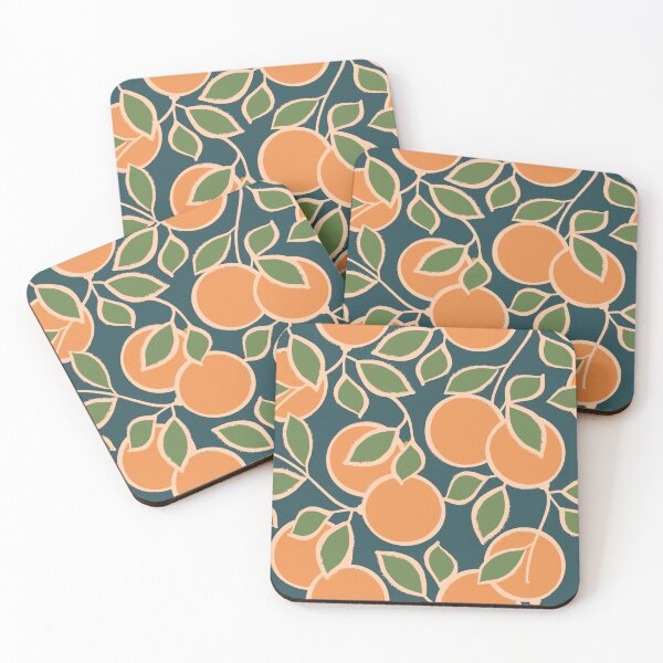 Item preview, orange grove blue designed and sold by Sara Frane.