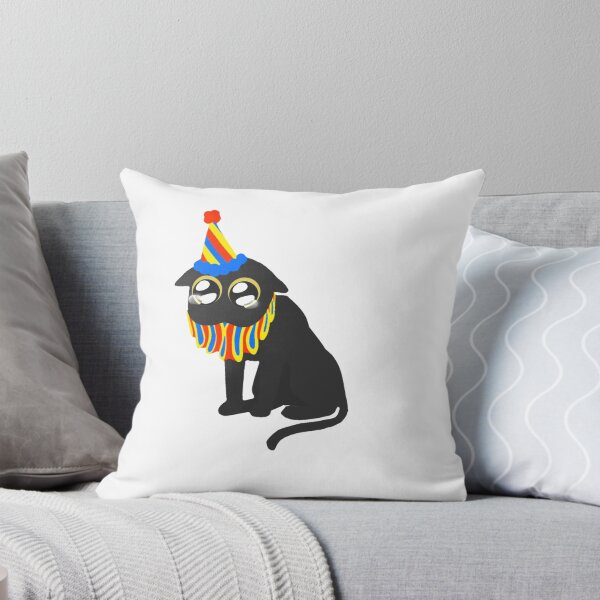 Item preview, Primary Colors Sad Clown Cat with Background designed and sold by McSacks-Shack.