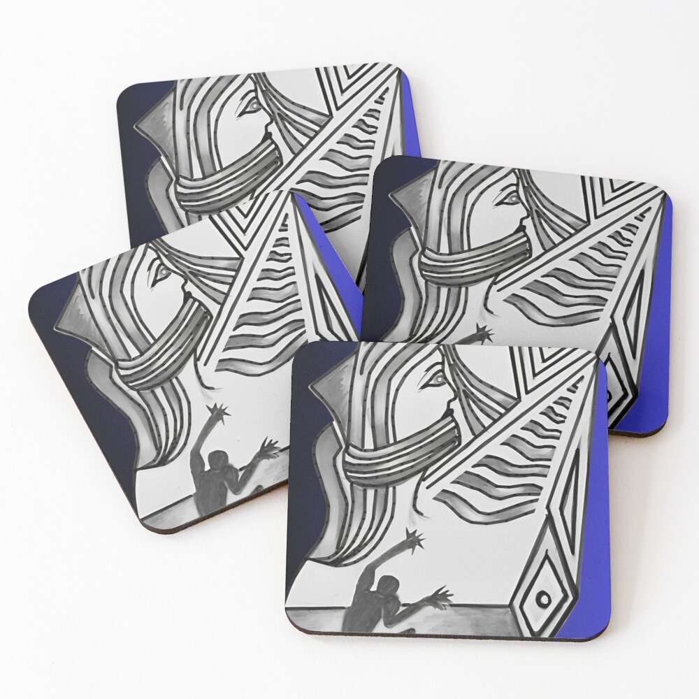 Item preview, Coasters (Set of 4) designed and sold by Rosa2023.