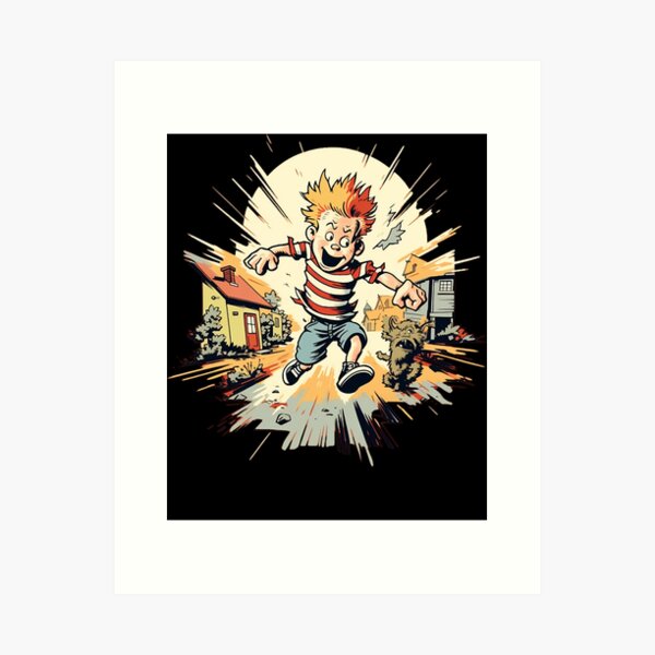 Egg Toast, an art print by Dennis The Menace - INPRNT