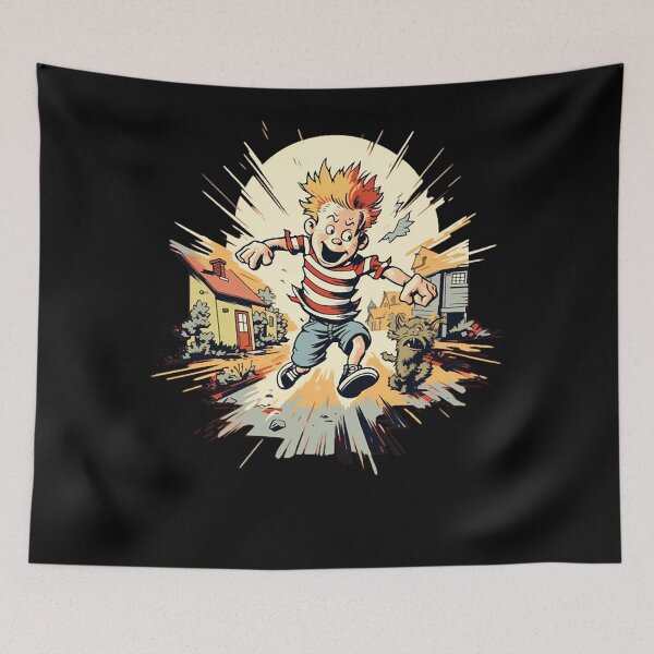 Item preview, Playful Dennis the Menace Scene designed and sold by AtkinsAngelic.