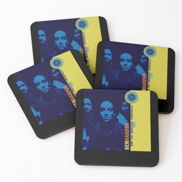 Item preview, Bén Music Hárpér and The Innocent Criminals Live Album Cover designed and sold by ChicArtSlow.