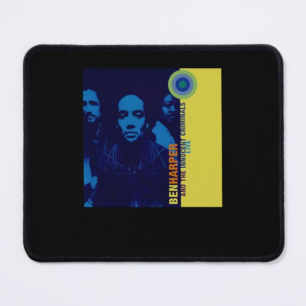 Item preview, Bén Music Hárpér and The Innocent Criminals Live Album Cover designed and sold by ChicArtSlow.