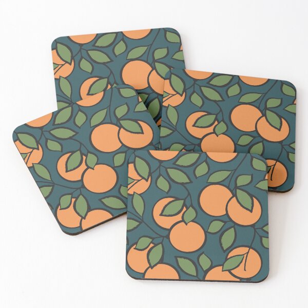 Item preview, orange grove blue designed and sold by Sara Frane.