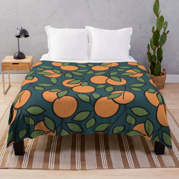 Item preview, orange grove blue designed and sold by Sara Frane.