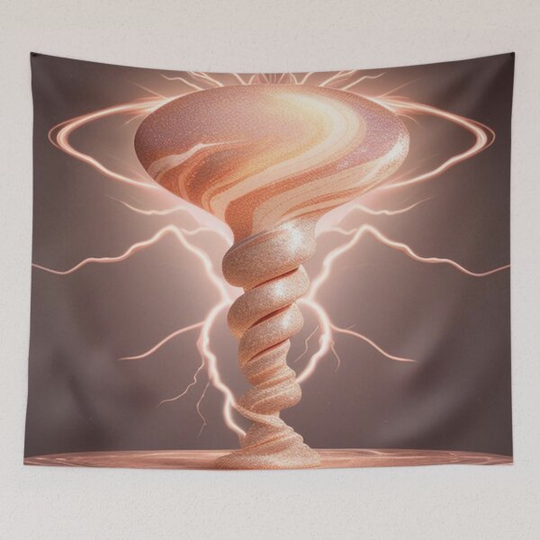 Item preview, Rose gold tornado designed and sold by Roxburylane.
