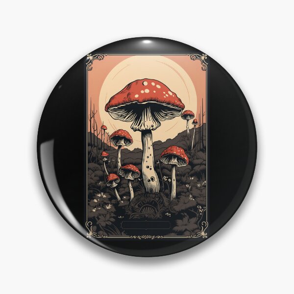 Item preview, Minimalistic Mushroom Tarot card designed and sold by keenaesthetic.