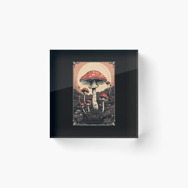 Item preview, Minimalistic Mushroom Tarot card designed and sold by keenaesthetic.