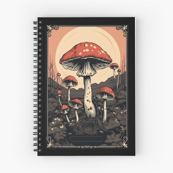 Item preview, Minimalistic Mushroom Tarot card designed and sold by keenaesthetic.