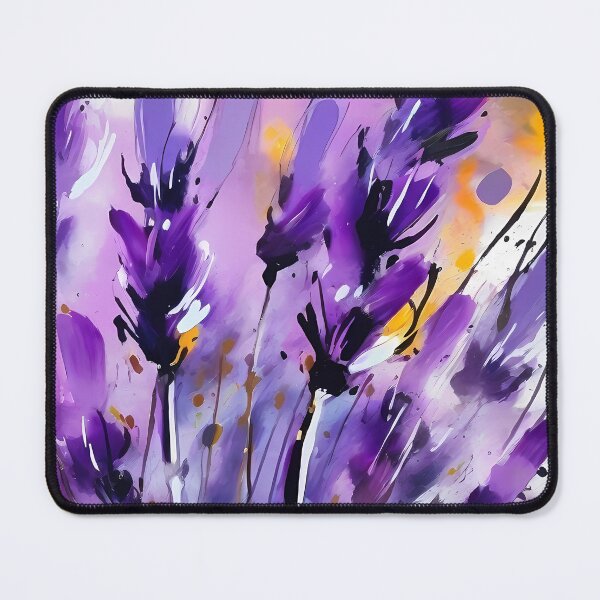 Item preview, Lavender Flower Abstract Art Floral Colorful Bright designed and sold by Pannyyy.