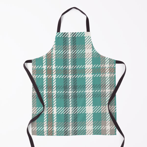 Item preview, Rustic Cabin Christmas plaid in teal and taupe designed and sold by FrancesPoff.