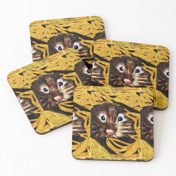 Item preview, Mouse in the Pasta!! by Paula C. Jensen, 2022, digital painting.  designed and sold by PollywogDesigns.