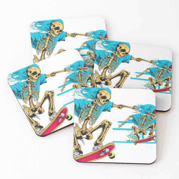 Item preview, skull skate t-shirt designed and sold by YenYen Lab.