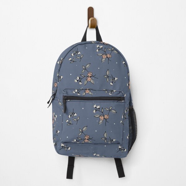 Item preview, floating floral blue designed and sold by Sara Frane.