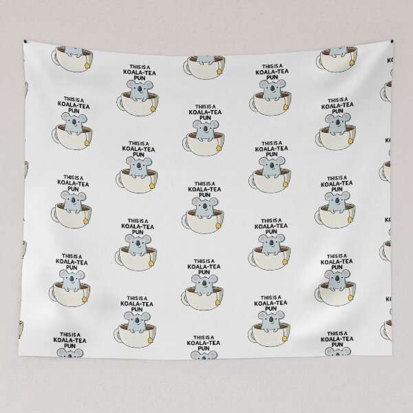Item preview, This Is A Koala-tea Pun Funny Koala Puns  designed and sold by punnybone.