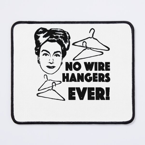 Item preview, Joan Crawford Mommie Dearest Inspired Illustration, No Wire Hangers Ever designed and sold by ArtClothesniko.