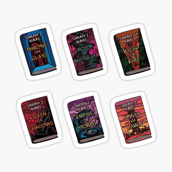 Item preview, Throne of Glass books designed and sold by lalashellsArt.