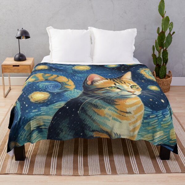 Item preview, Van gogh Style Cat designed and sold by Vangoholic.