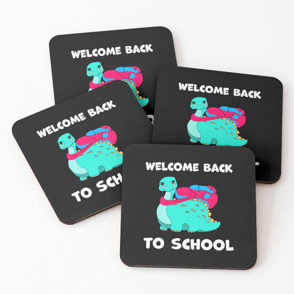 Item preview, Welcome Back to School cute stegosaurus Dinosaur  designed and sold by Artstastic.